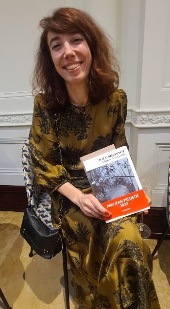 L'éditrice et écrivaine Maud Simonnot, lauréate du prix Jean Freustié